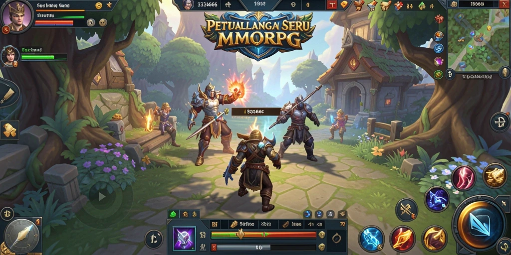 Gameplay seru dan mendalam dalam 333666.