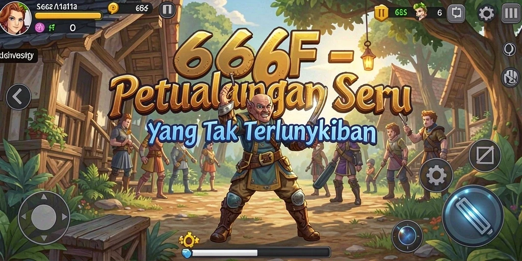 Gameplay menarik dari 666F dengan tantangan petualangan yang seru.