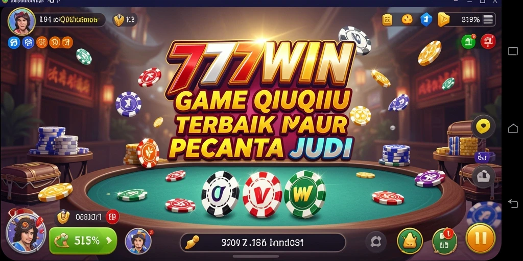 Screenshot utama 777WIN menampilkan gameplay QiuQiu yang menarik.
