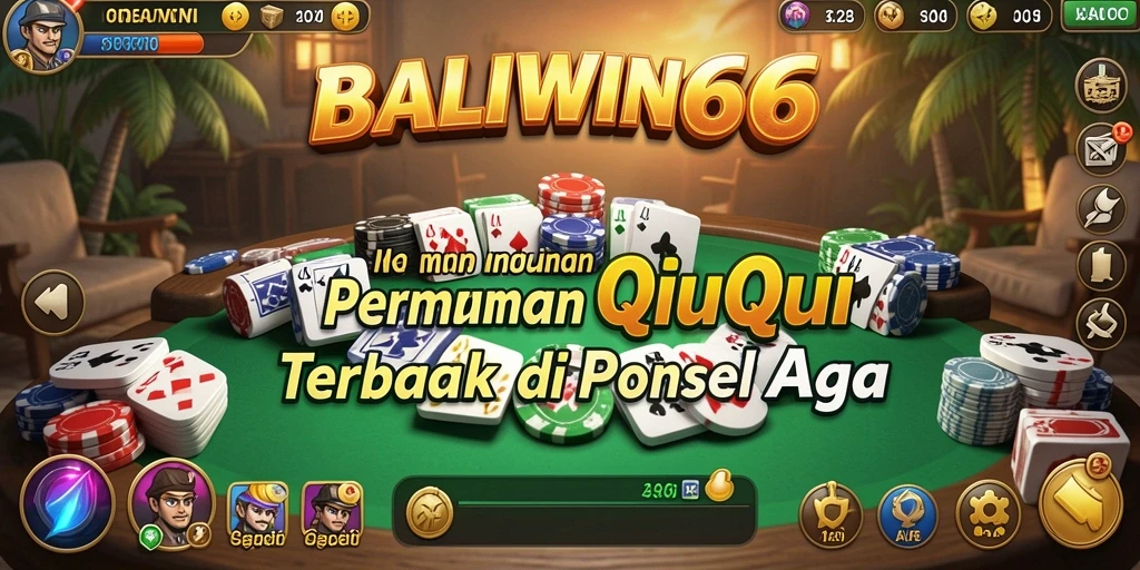 Tampilan gameplay seru BALIWIN66 dalam permainan QiuQiu.