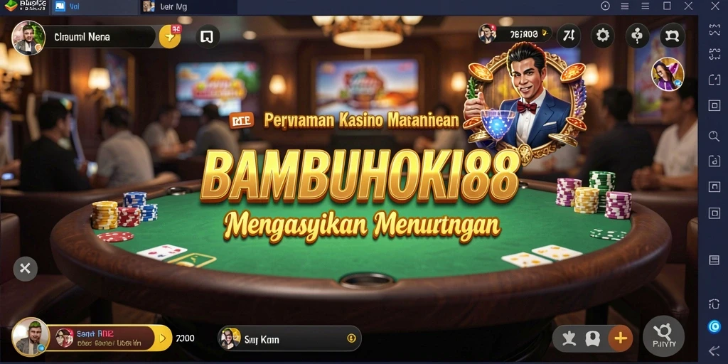 Screenshot BAMBUHOKI88 yang menunjukkan gameplay Kasino yang seru.