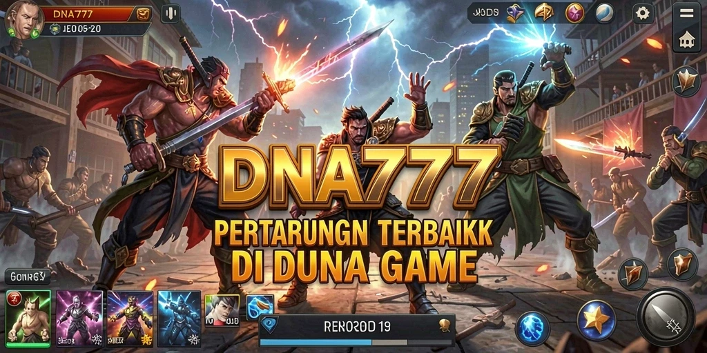 Gameplay pertarungan mendebarkan di <strong>DNA777</strong> dengan aksi yang intens.