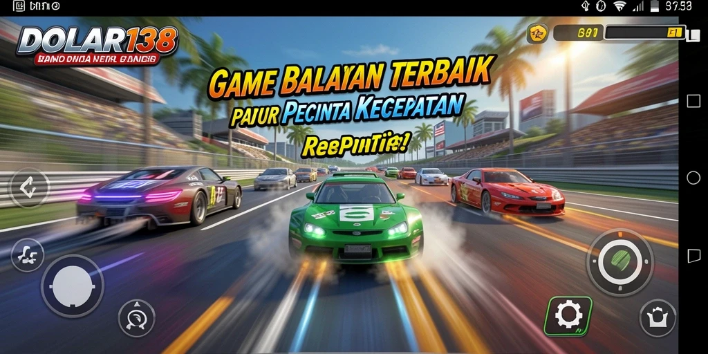Tampilan gameplay DOLAR138 yang penuh aksi dan kecepatan.
