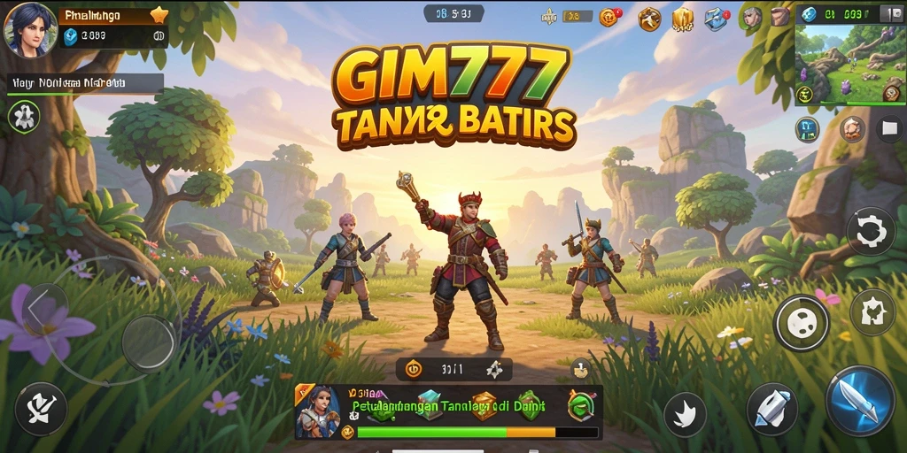 Tampilan gameplay GIM777 yang menakjubkan dalam dunia terbuka.