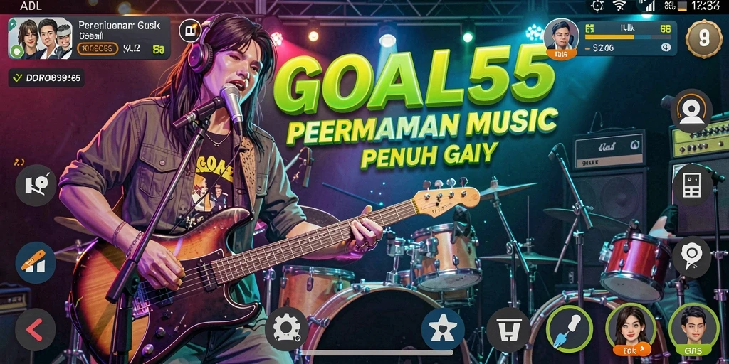 Screenshot permainan GOAL55 dengan tampilan gameplay seru dan interaktif.