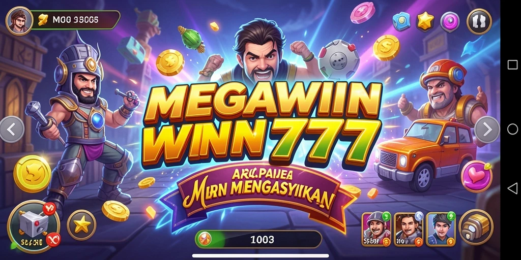 Tampilan gameplay MEGAWIN777 yang seru dan penuh aksi.