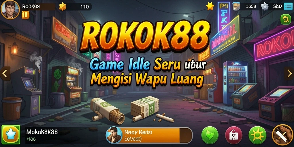 Tampilan gameplay ROKOK88 yang menarik dan menawan.