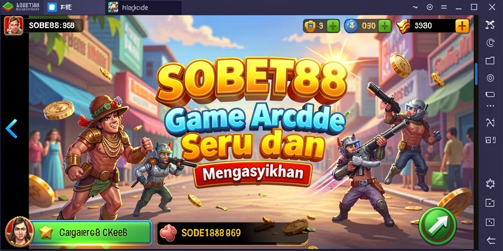 Tampilan gameplay seru SOBET88 yang mengasyikkan.