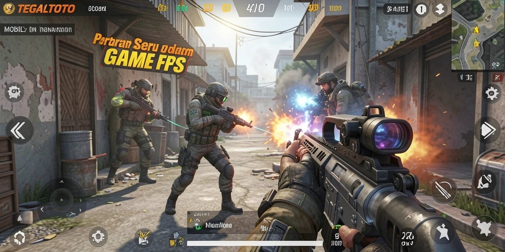 Gameplay menegangkan di TEGALTOTO dengan aksi tembak menembak.