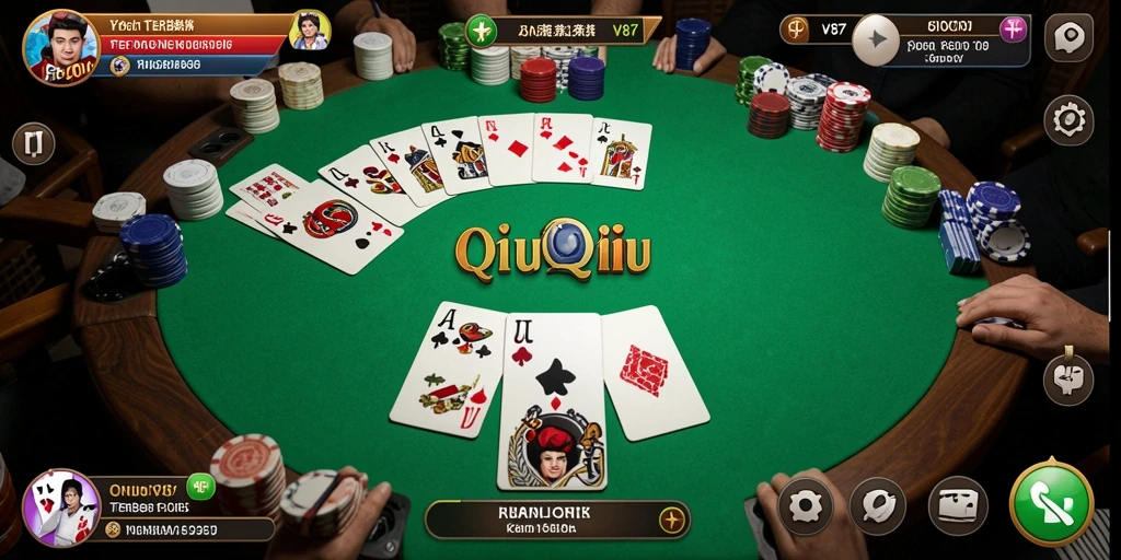 Screenshot gameplay QiuQiu yang seru dan menarik.
