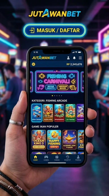 Aplikasi Jutawanbet yang sedang diunduh di perangkat Android.